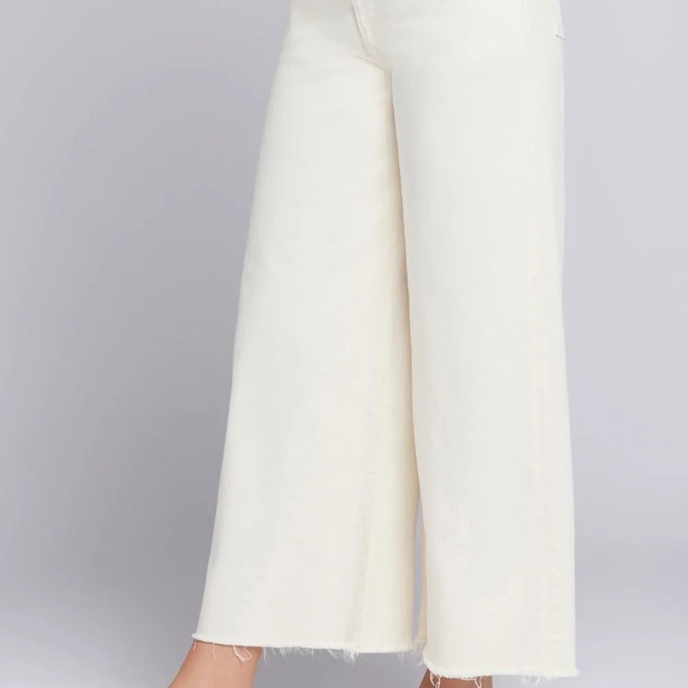 Current/Elliott Women's The Dusty in limestone size 30 - Picture 2 of 7